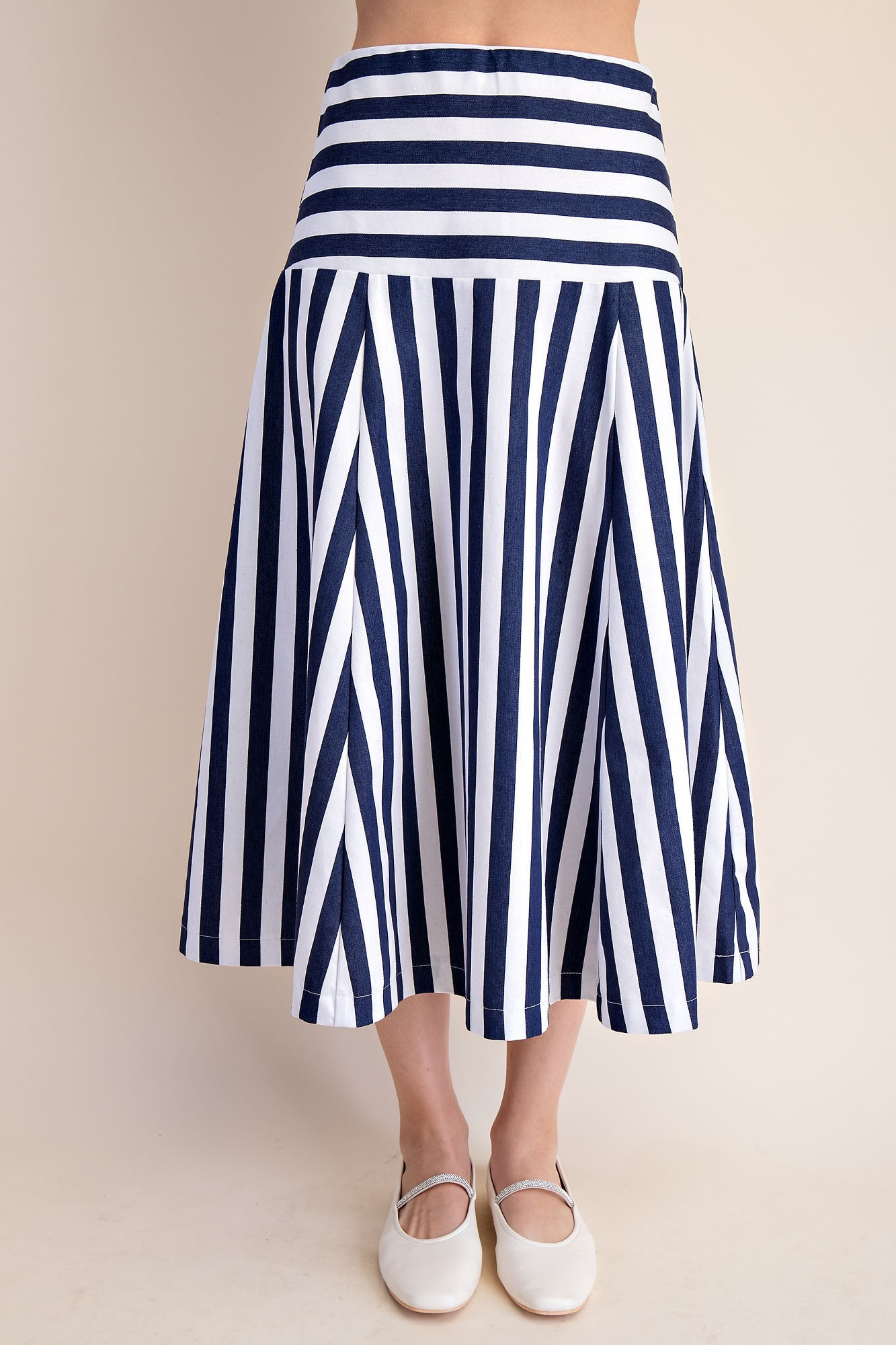 A-line Midi Skirt