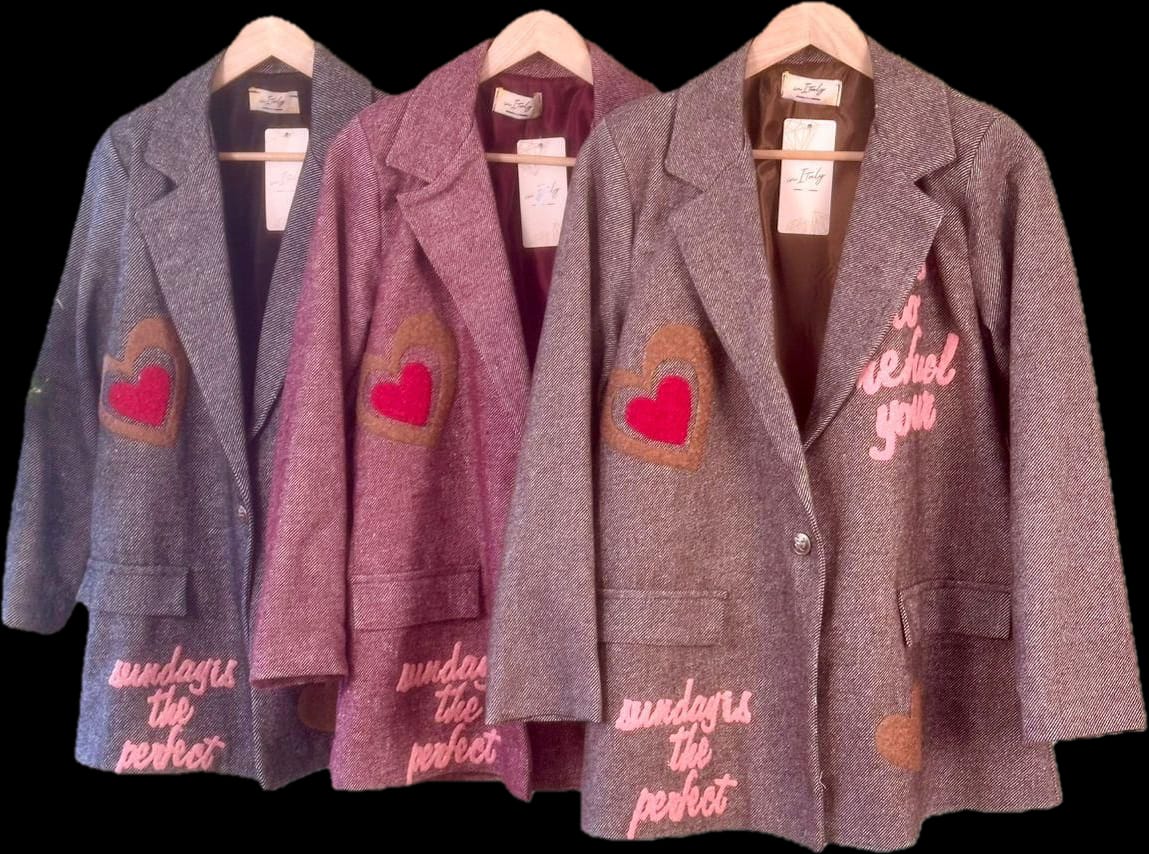 BLAZER MORE AMOR AND HEART
