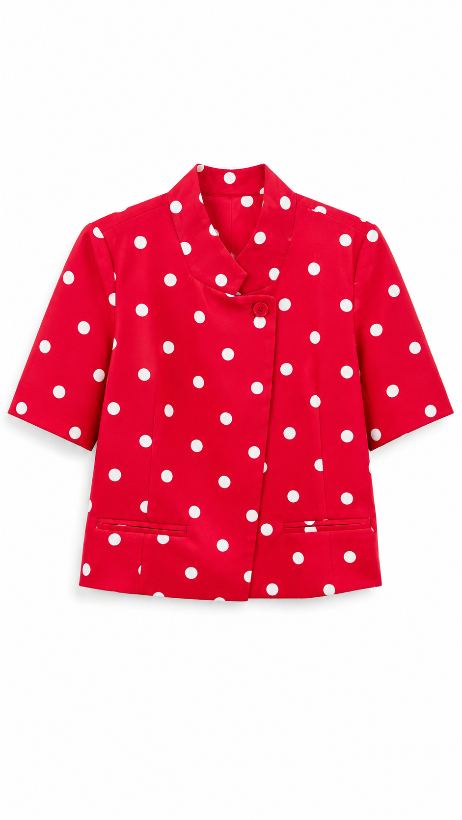 BLAZER ROUGE POLKA