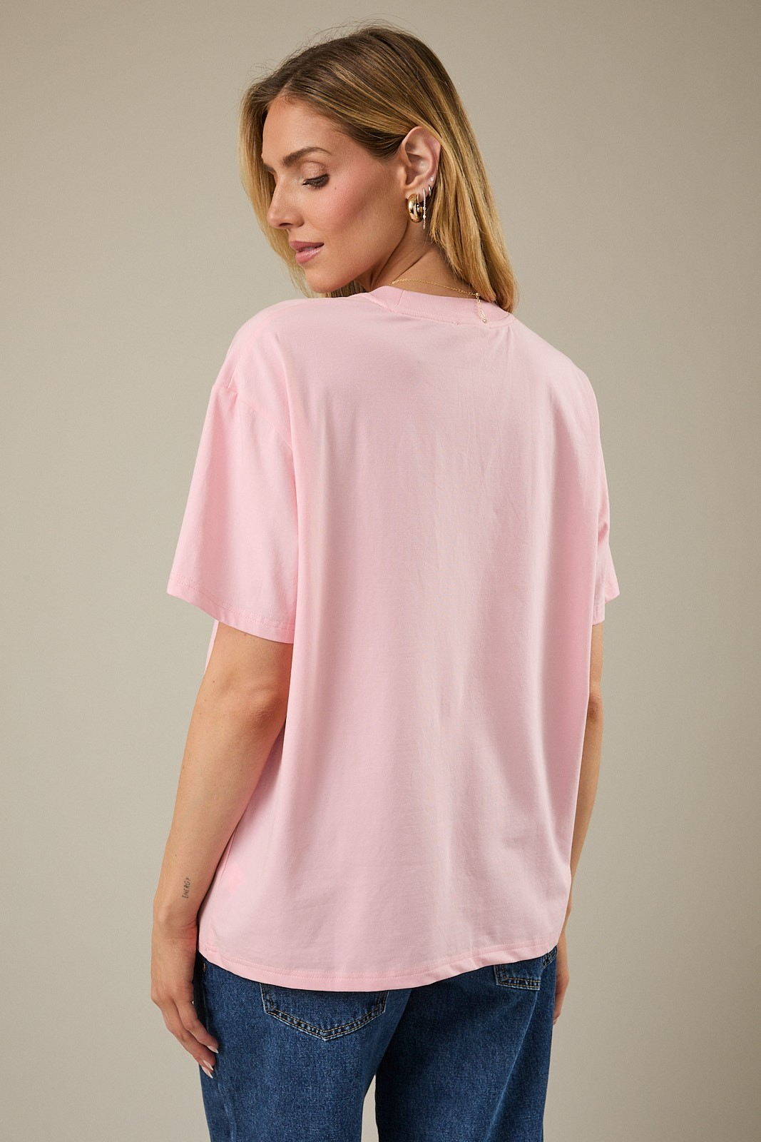 Crew Neck Short Sleeve "banana" Graphic T-shirt