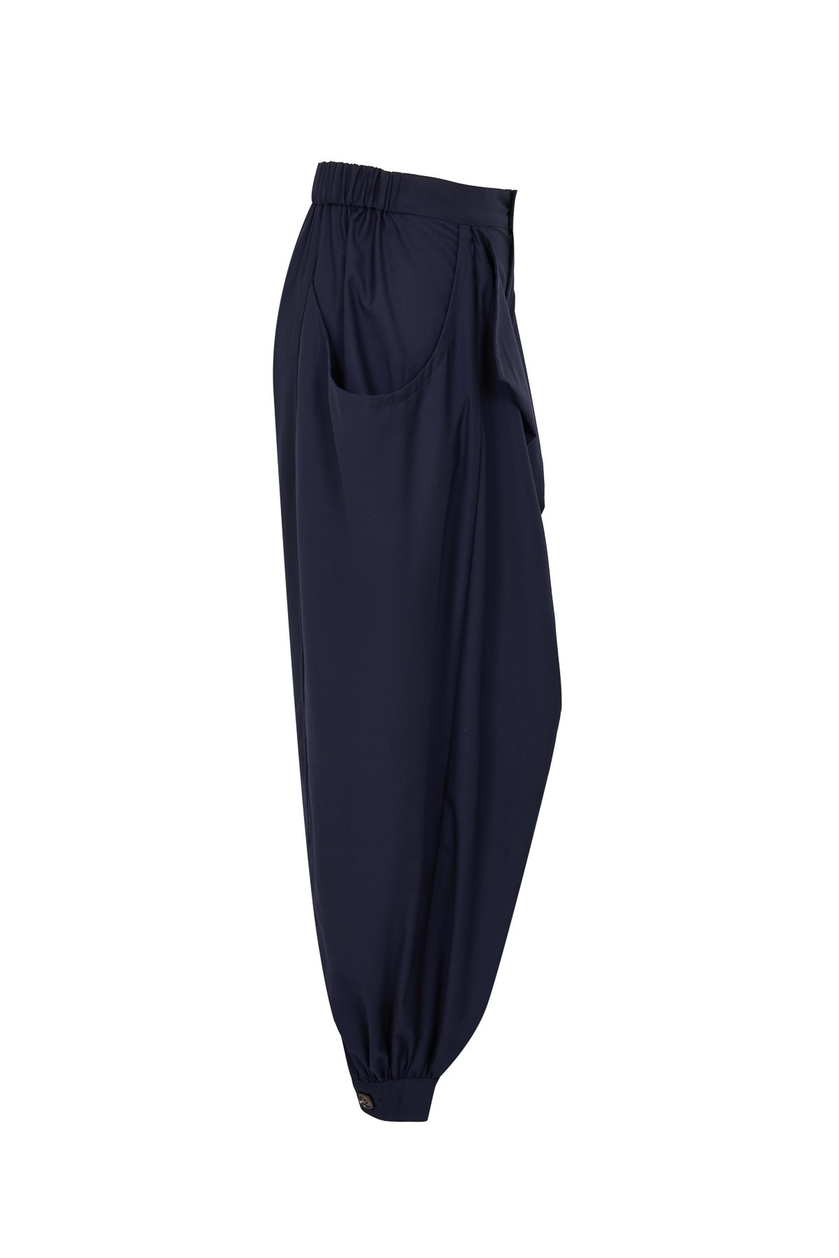 Draped Slvls Jacket and Woven Safari Draped Balloon Pants