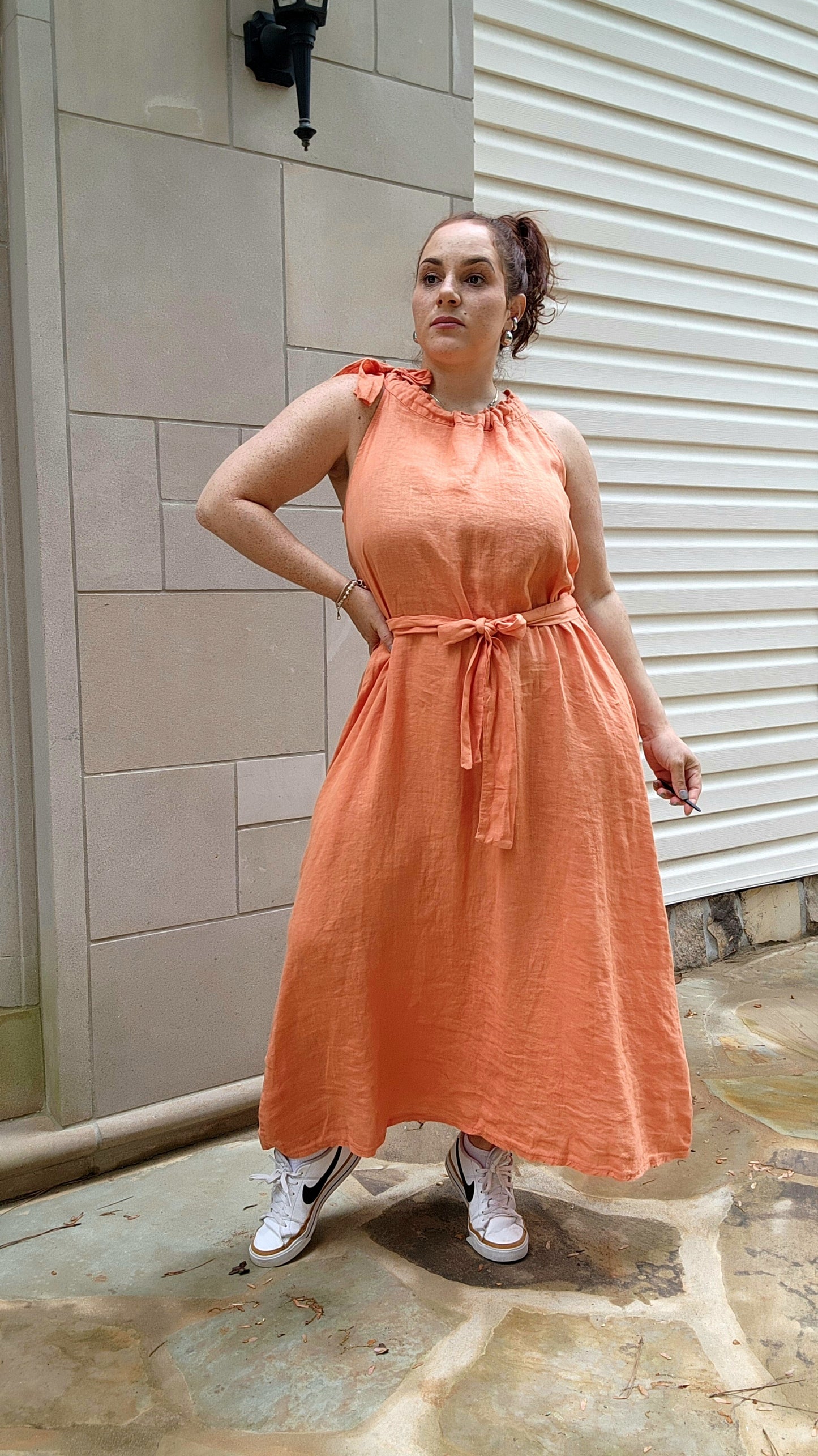 Lino Mxi Vestido Austria