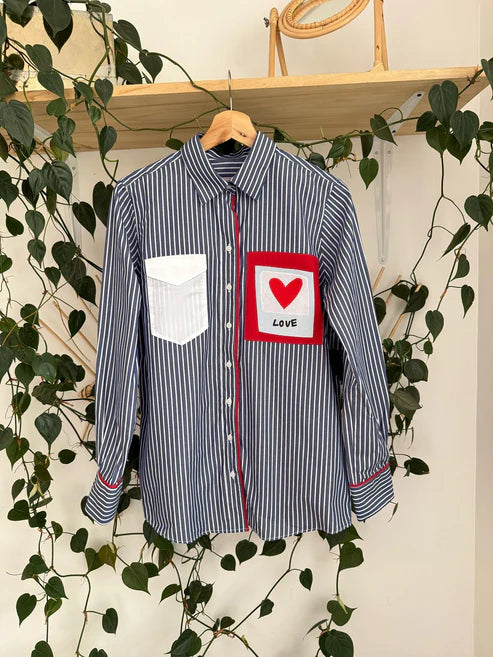 Love Striped Shirt