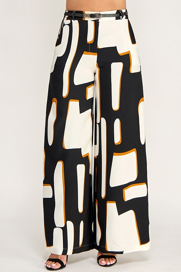 Belted Pants