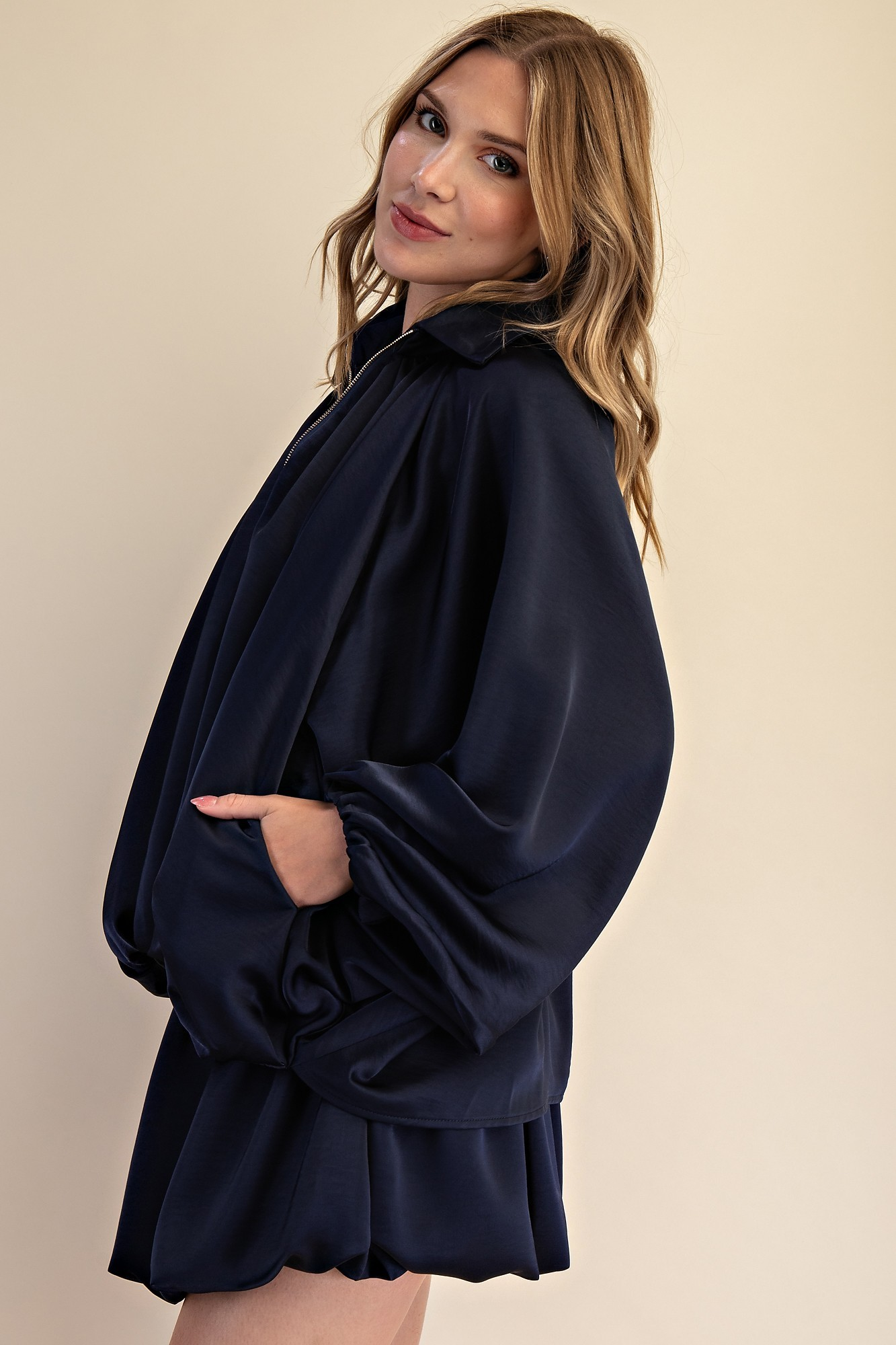 Puffed Bomber Jacket (ONLY JACKET)