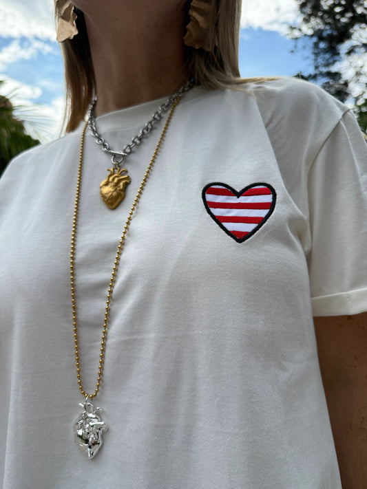 White Crossover T-Shirt:You are Magic