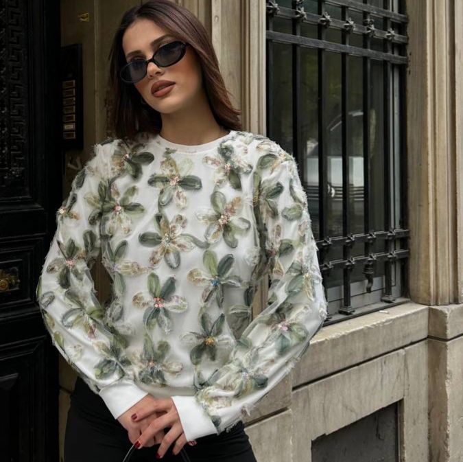 Sweater Springflowers