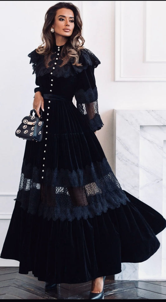 MAXI DRESS BLACK