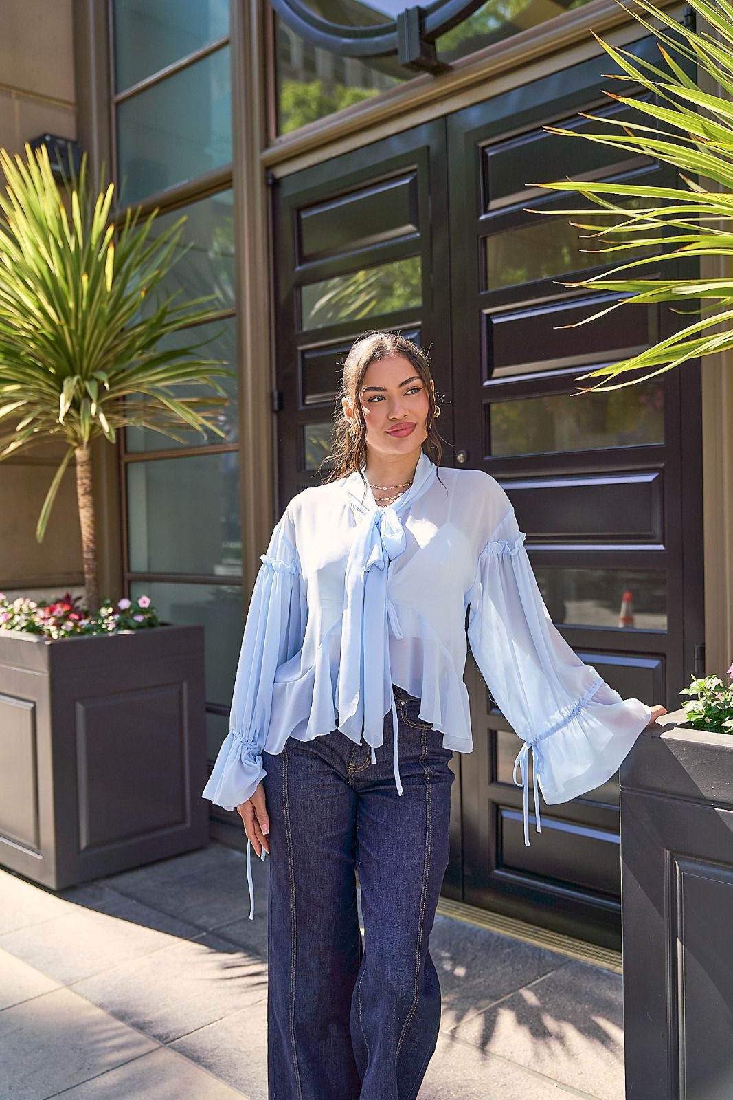 CHIFFON TOP