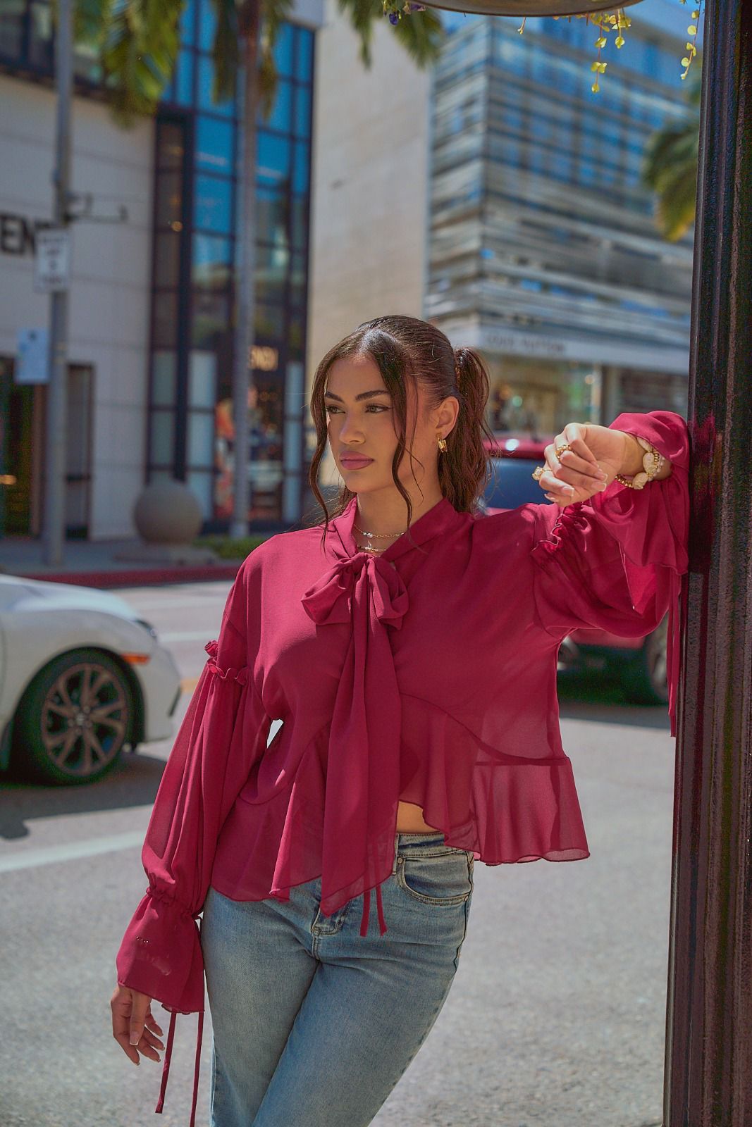 CHIFFON TOP