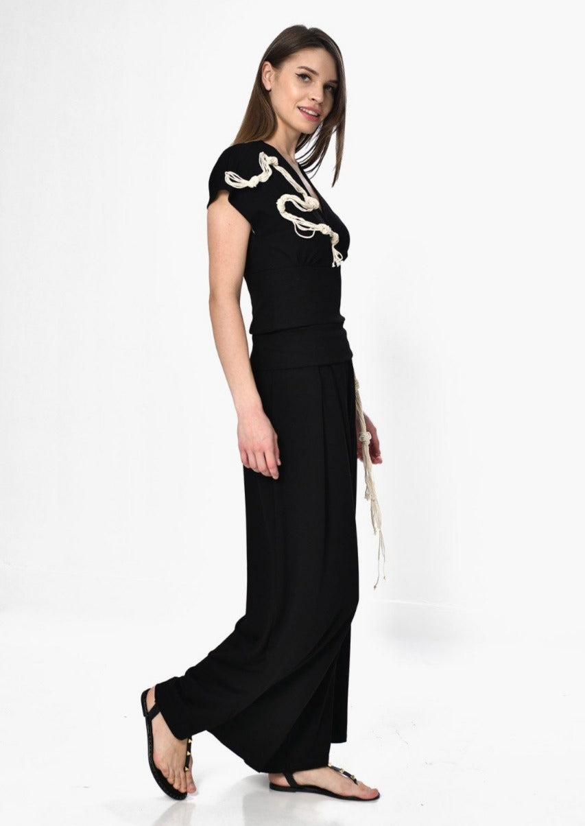 Black ivory set