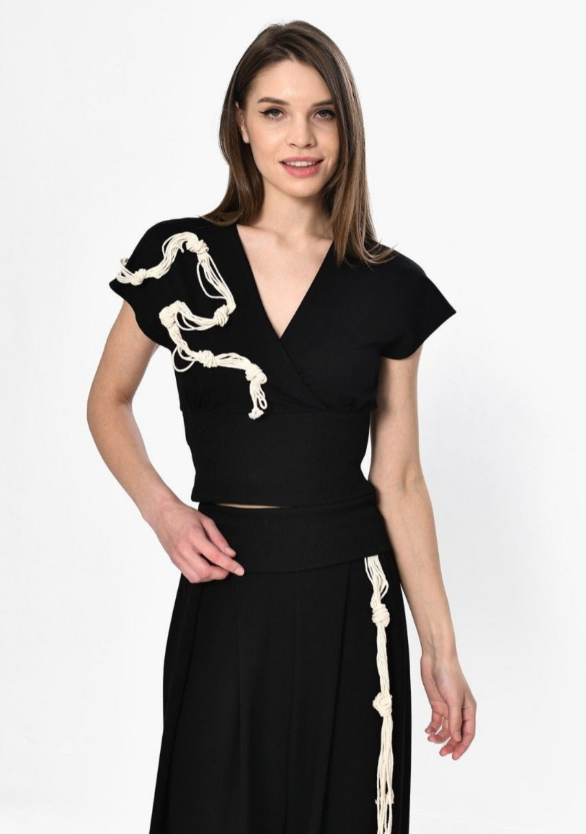 Black ivory set