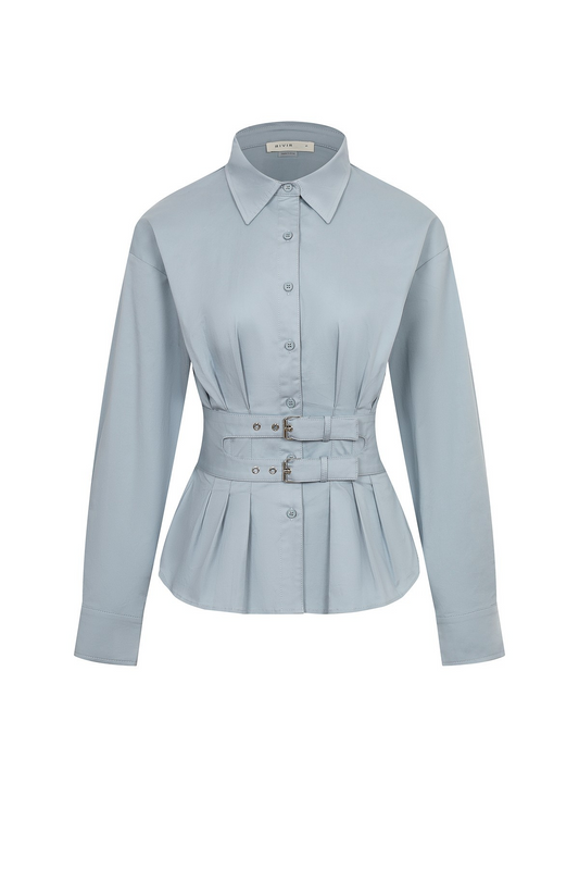 Woven Belted Grace Top