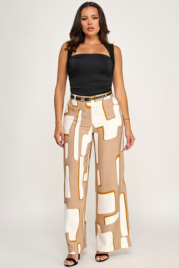 Belted Pants