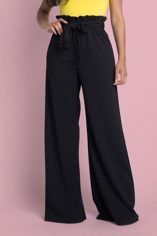 PAPER BAG clasico pants