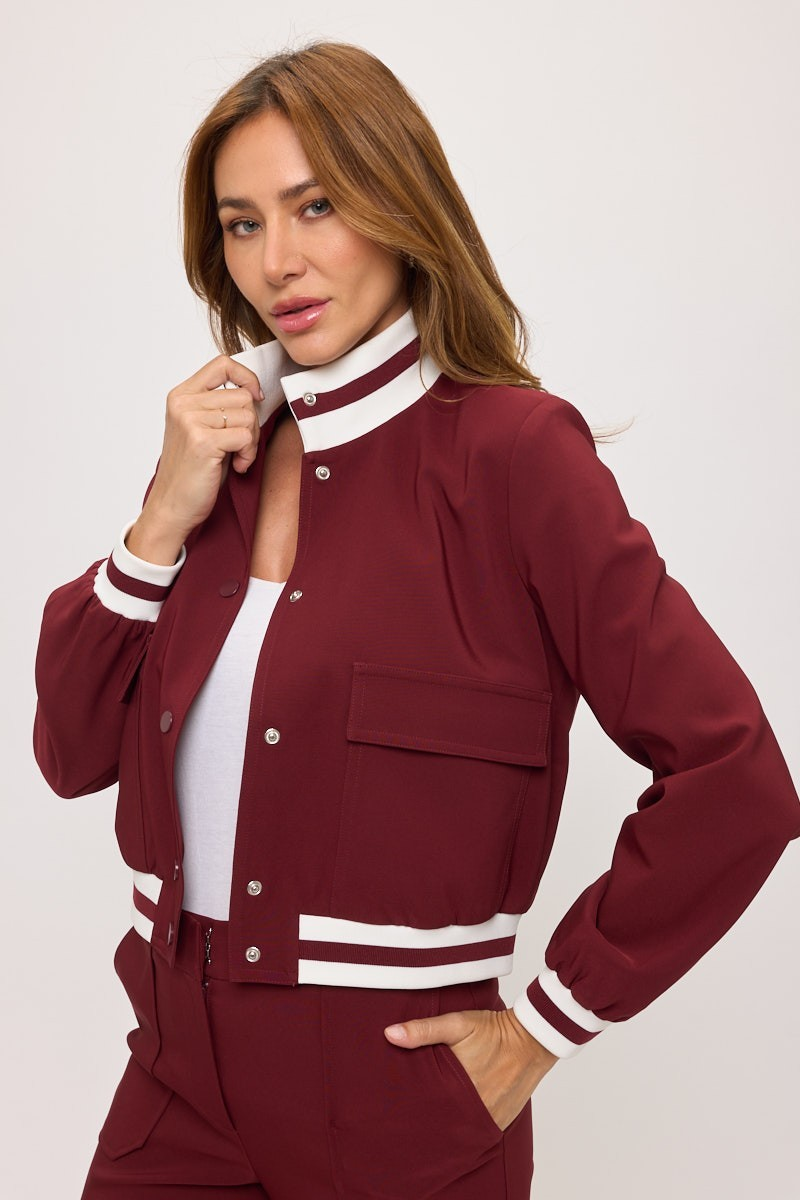 SET Solid Stripe Rib Waist
