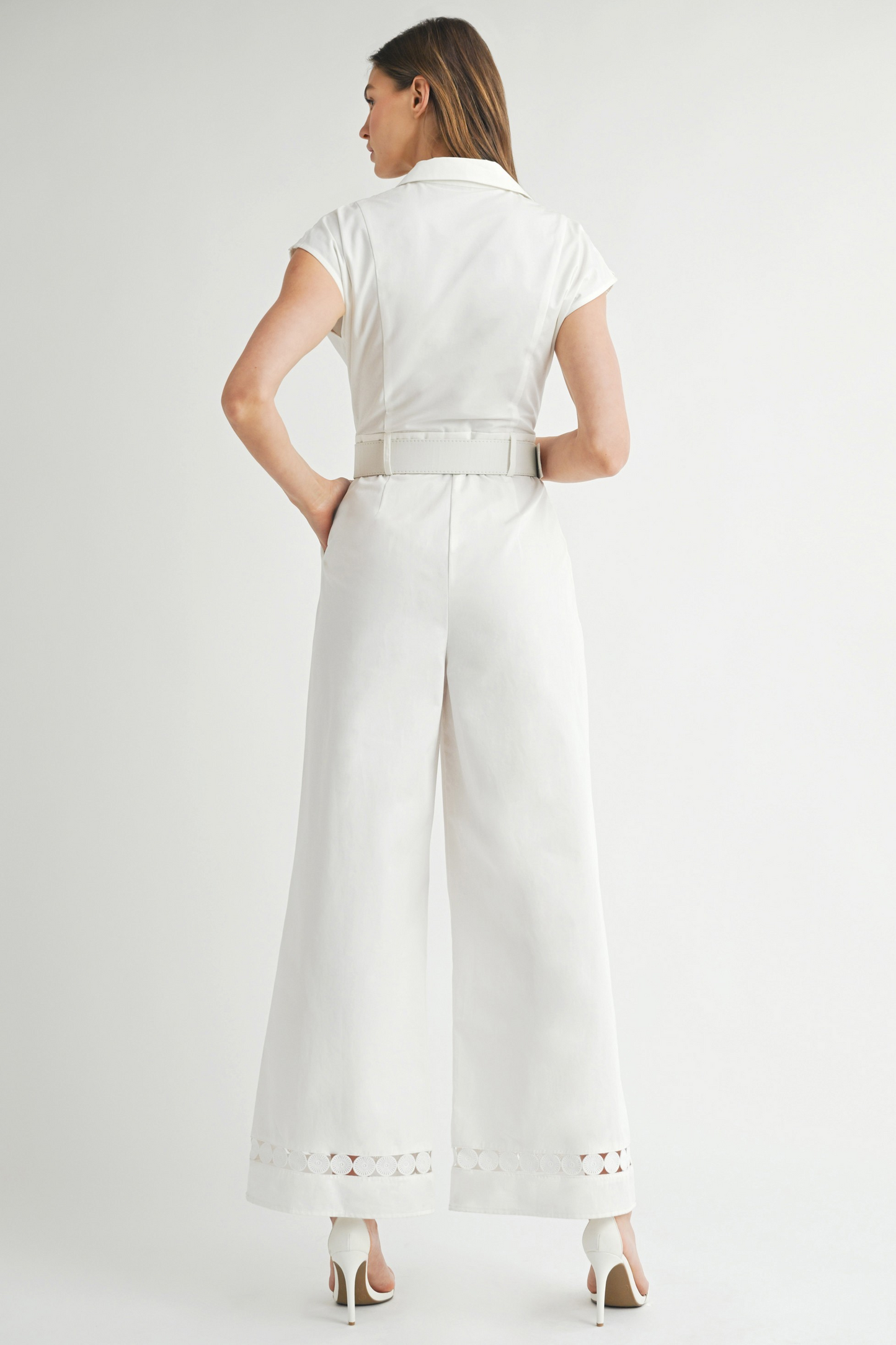 Embroidered Detailed Jumpsuit