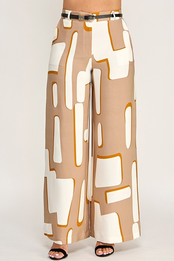 Belted Pants