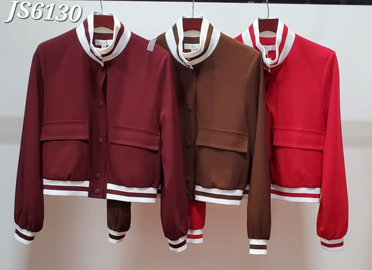 CONTRAST BOMBER JACKET
