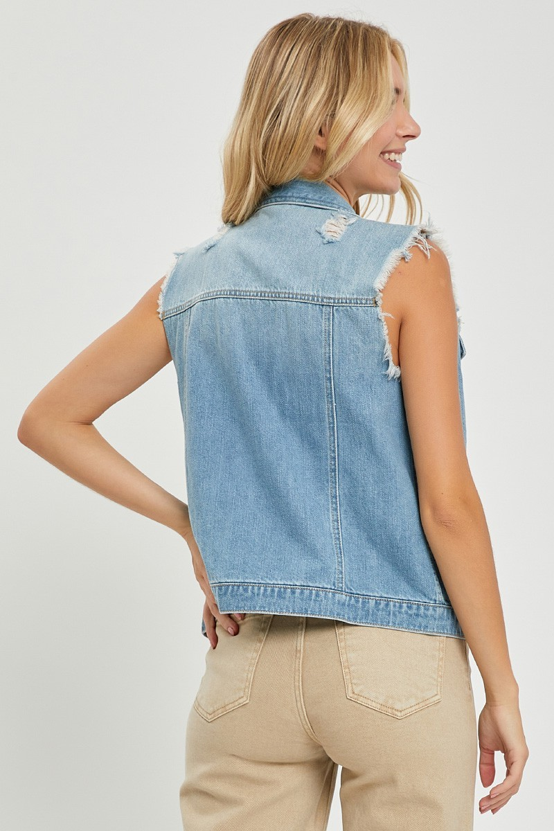 Chaleco Denim