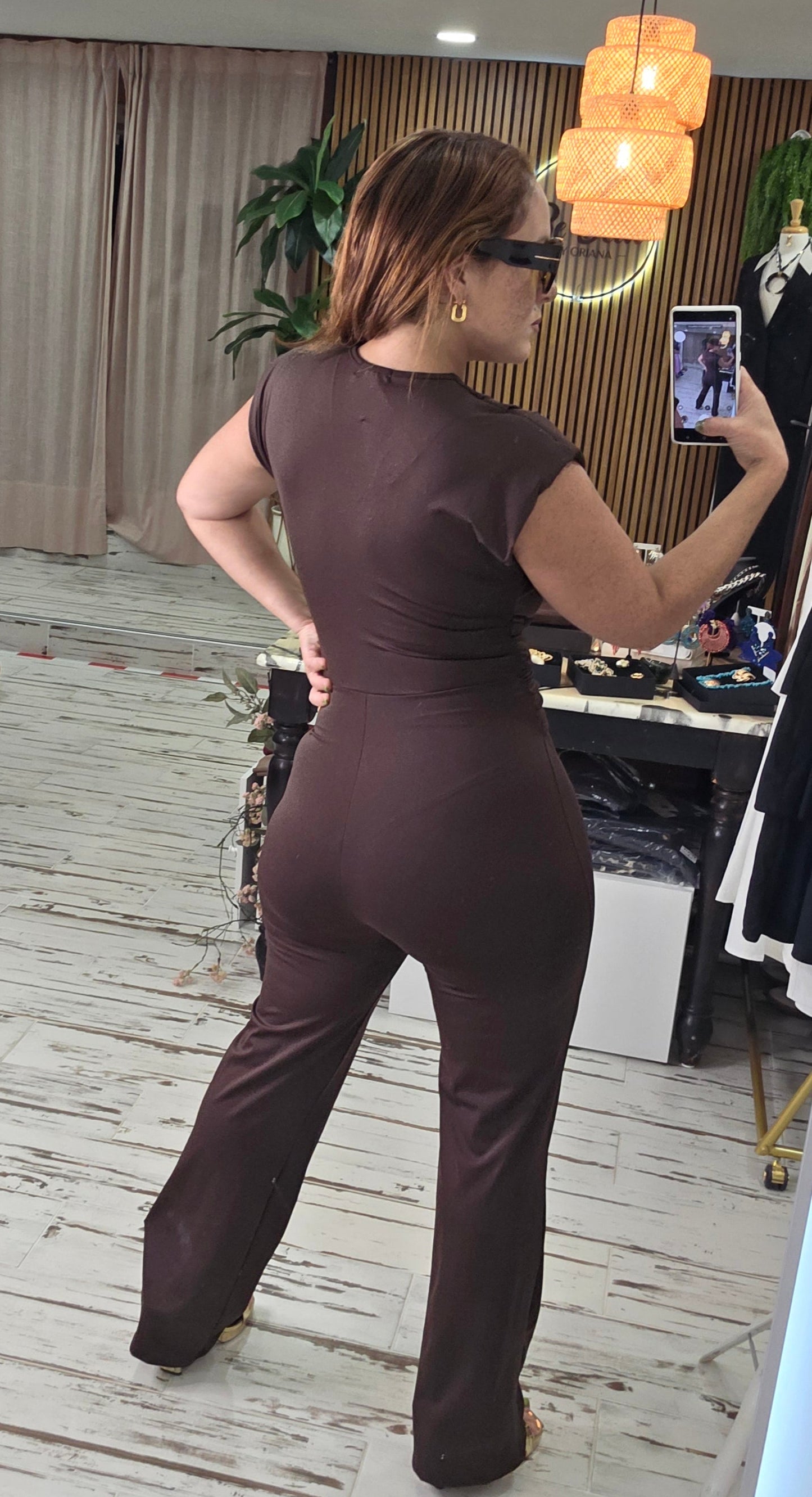 JUMSUIT GOLD ACCESORIE