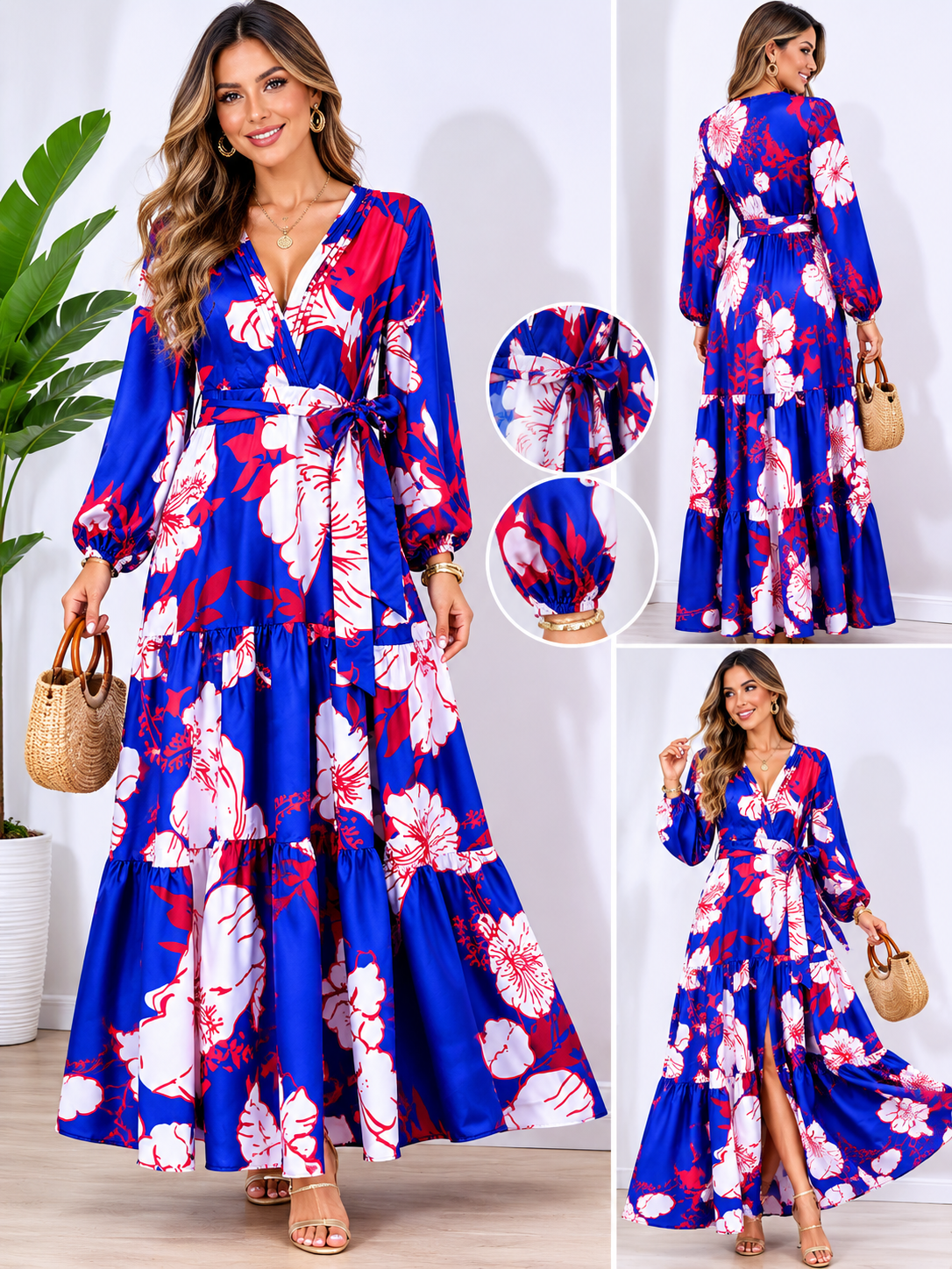 Printed Maxi Dress
