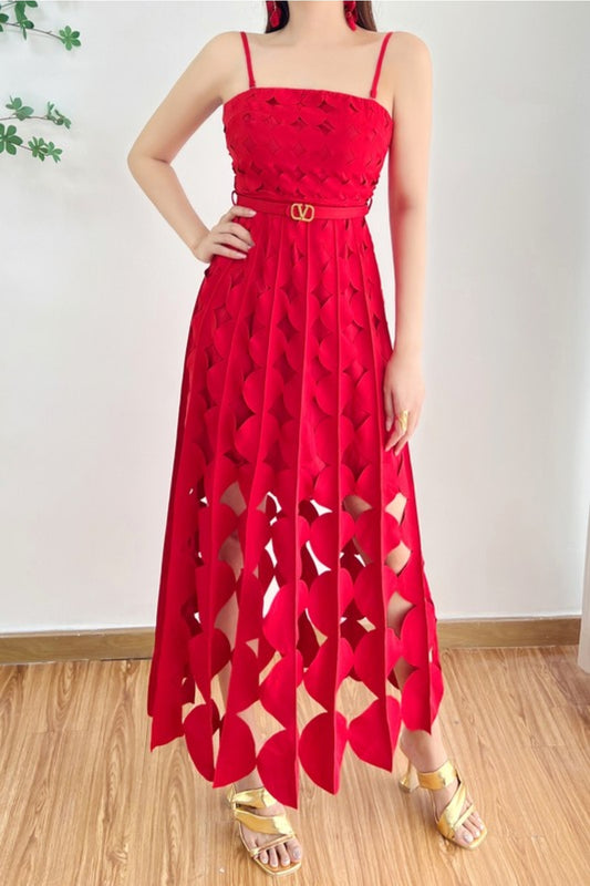 Vestido Circle Cutouts