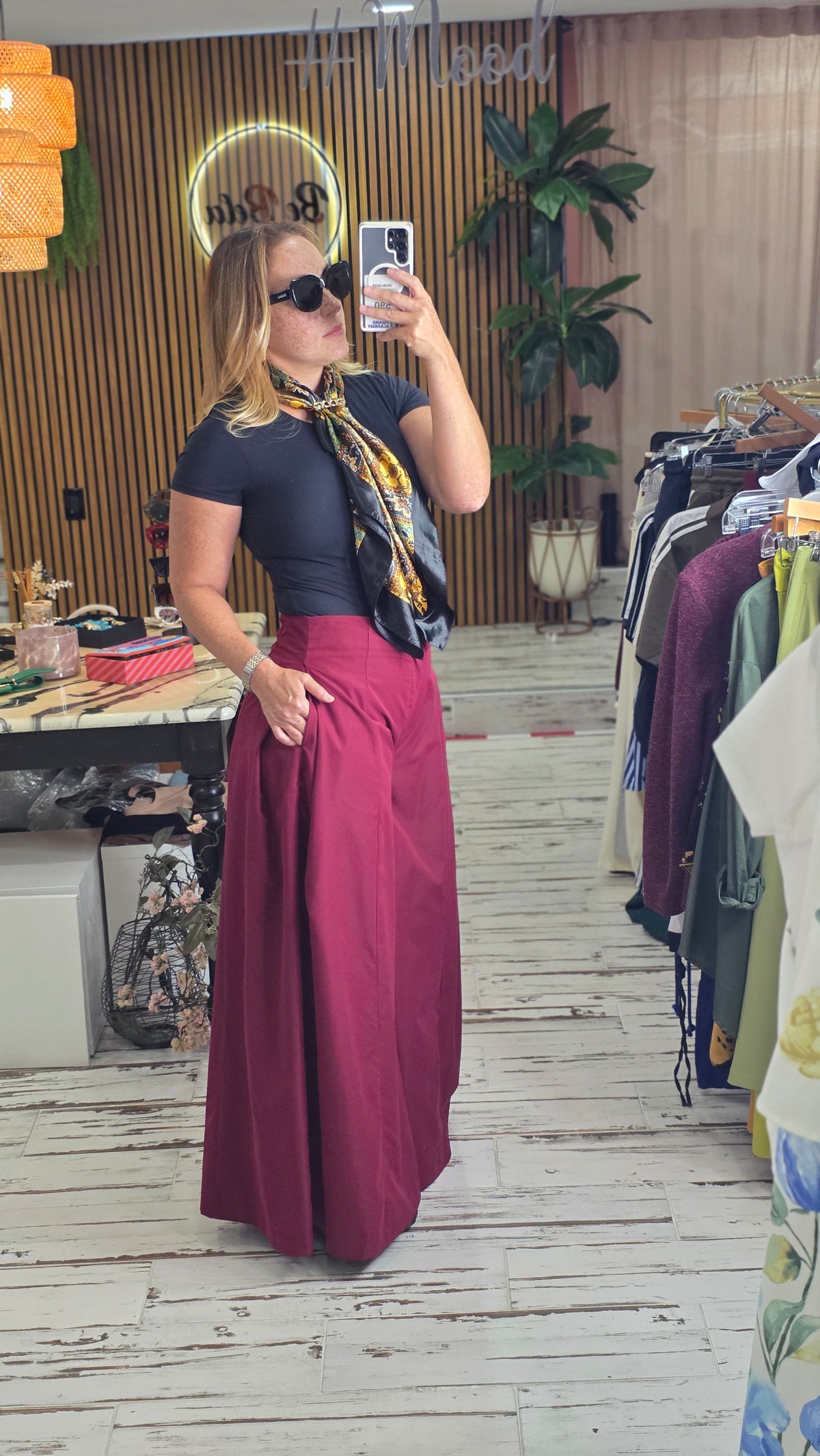 A-line Palazzo Pants