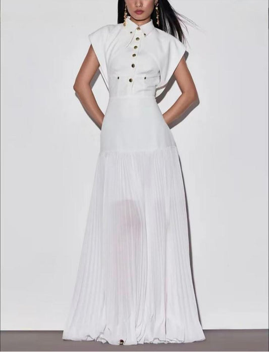 White structured Dress