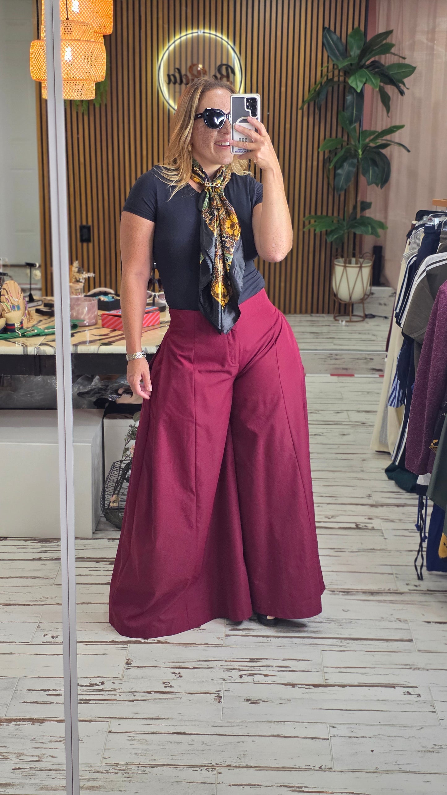 A-line Palazzo Pants