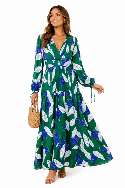 Printed Maxi Dress