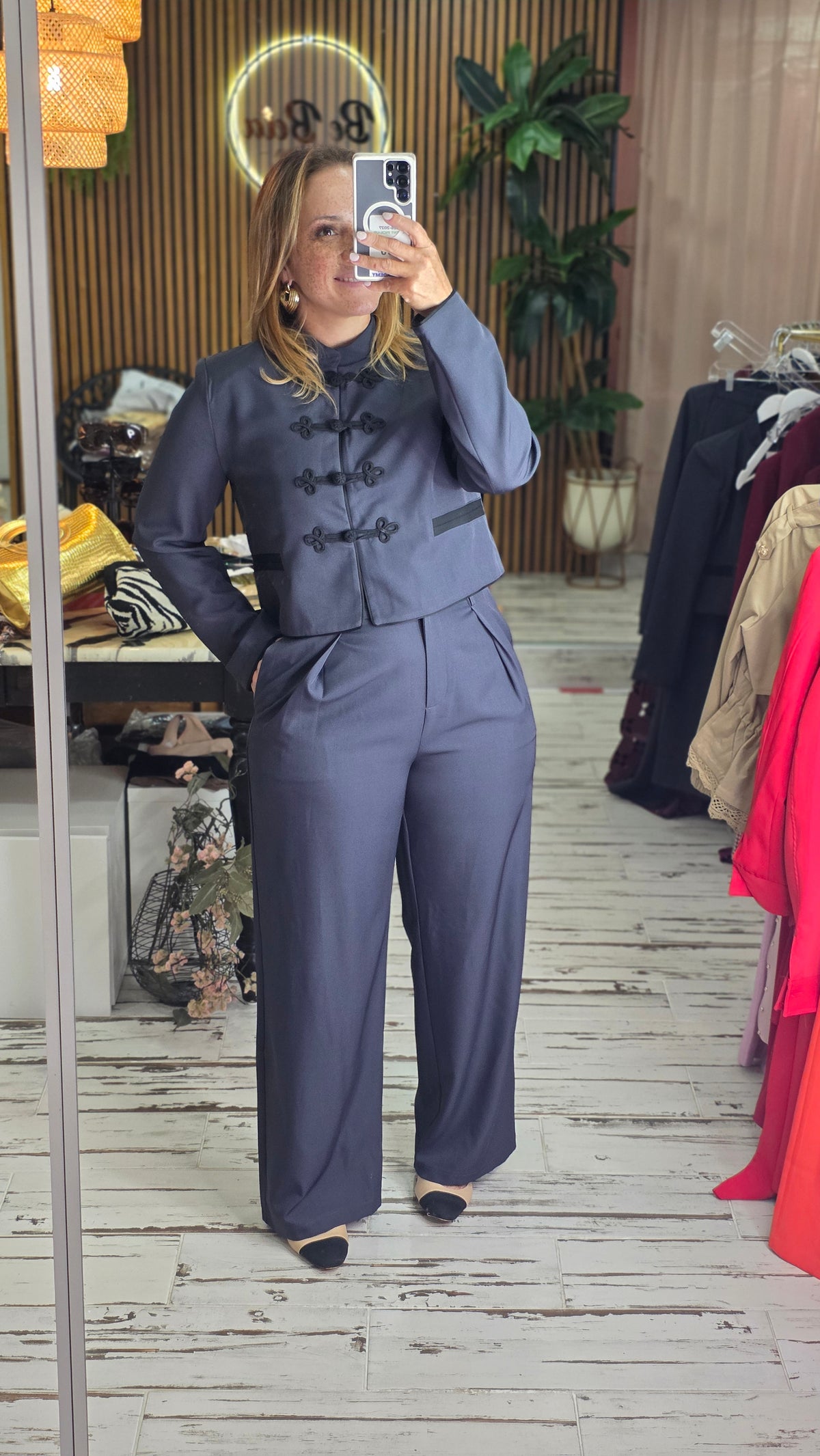NAPOLEON BLAZER AND PANTS SET