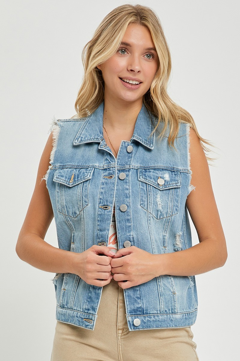 Chaleco Denim