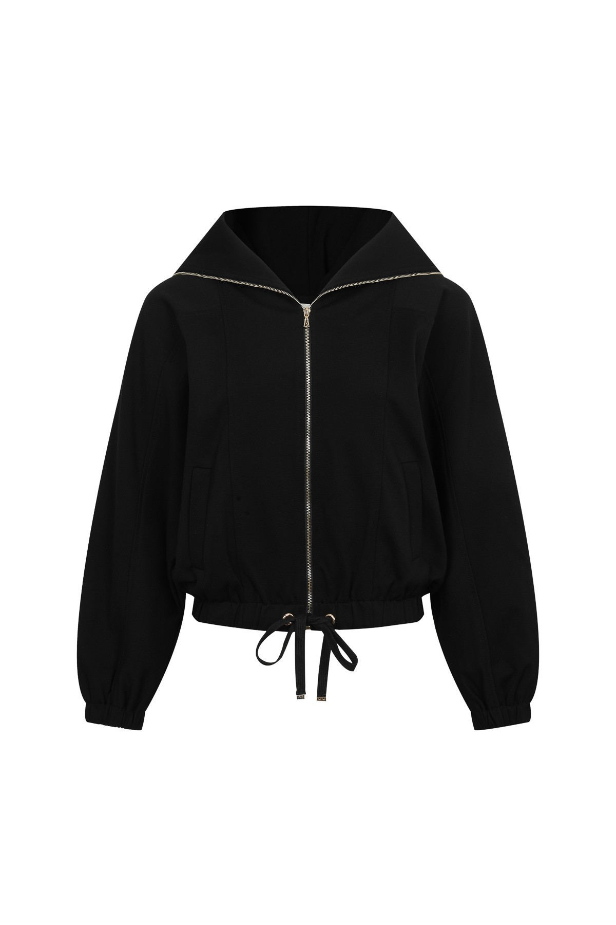 Oversized Big Collar Jacket Wide Leg Jogger Pant