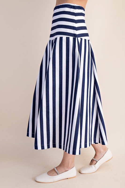 A-line Midi Skirt